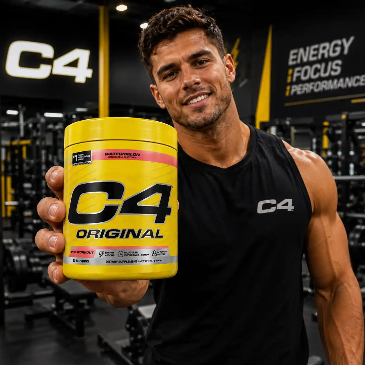 C4 ORIGINAL | Pre Entreno Energético (30 serv)