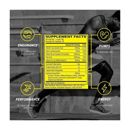 C4 ORIGINAL | Pre Entreno Energético (50 serv)