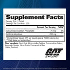 GAT SPORT CAFEÍNA | Estimulante energético (100 tabs)