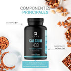 B-LIFE CALCIO + D3 | Suplemento de Calcio con Vitamina D3 (180 caps)