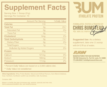 Proteína CBUM Itholate 5lb