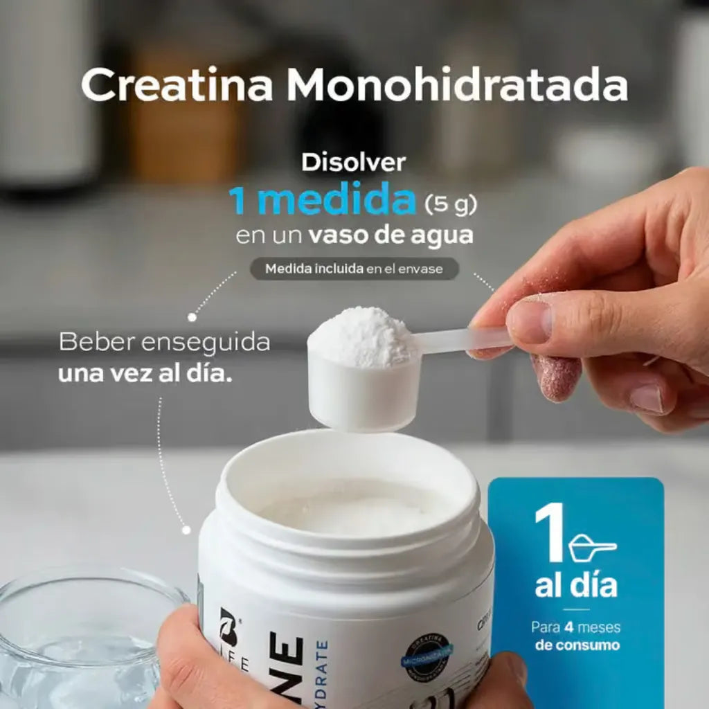 CREATINA B LIFE | Monohidratada (300G)