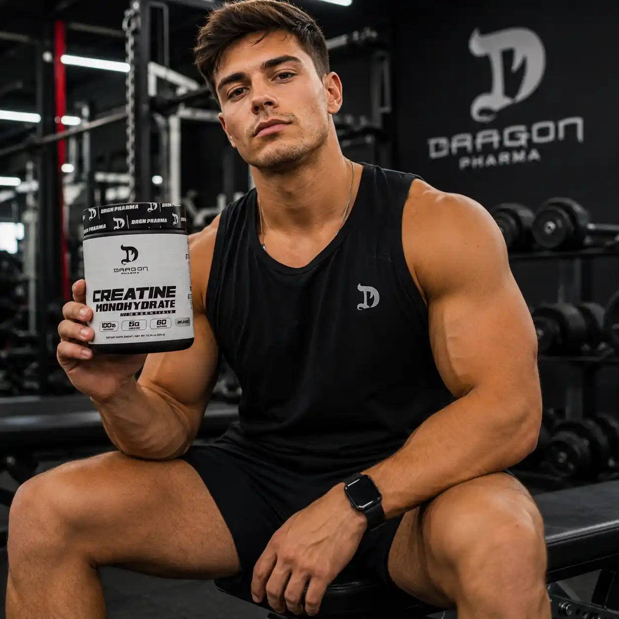 DRAGON PHARMA CREATINE | Creatina Monohidratada (300G)