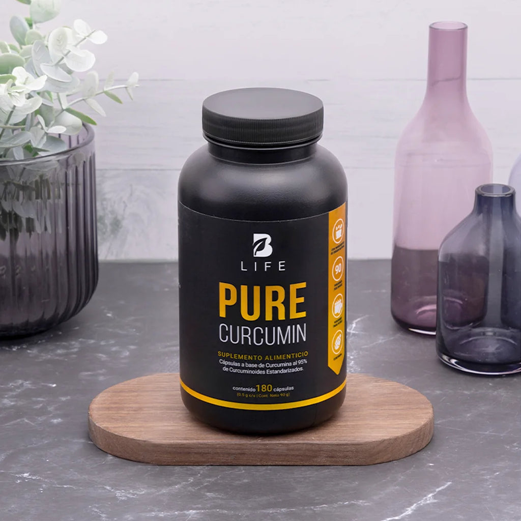 B-LIFE PURE CURCUMA | Suplemento natural antioxidante (180 caps)