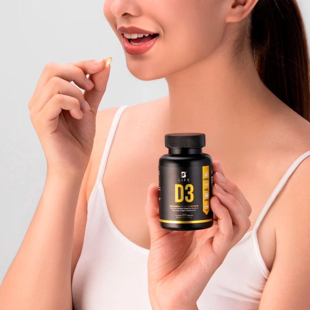 B-LIFE VITAMINA D3 | Vitamina D3 5000 UI (300 caps)
