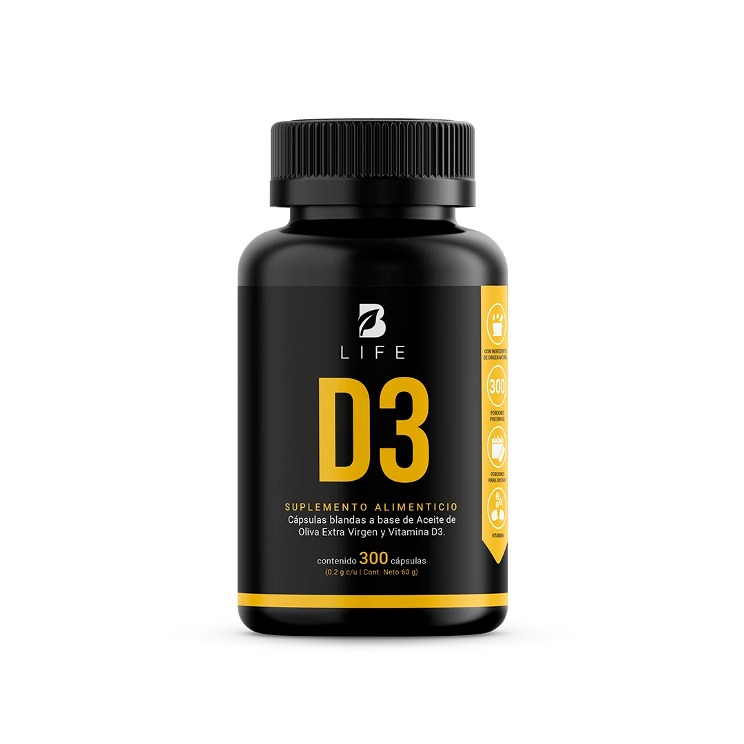 B-LIFE VITAMINA D3 | Vitamina D3 5000 UI (300 caps)