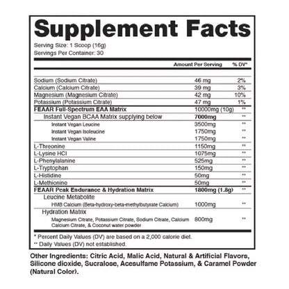 AMINOACIDOS Y BCAA DR. FEAAR 30 SERV