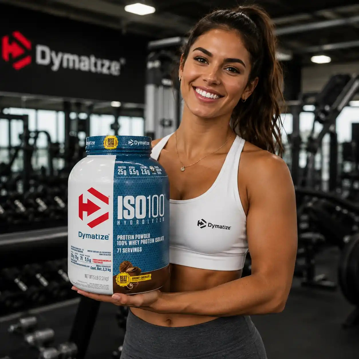 DYMATIZE ISO 100 | Proteína Aislada e Hidrolizada (5LB)