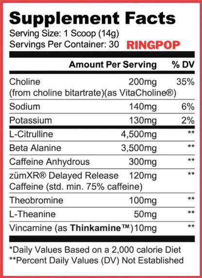 LOADED | Pre Entreno de Desempeño Completo (30 serv)