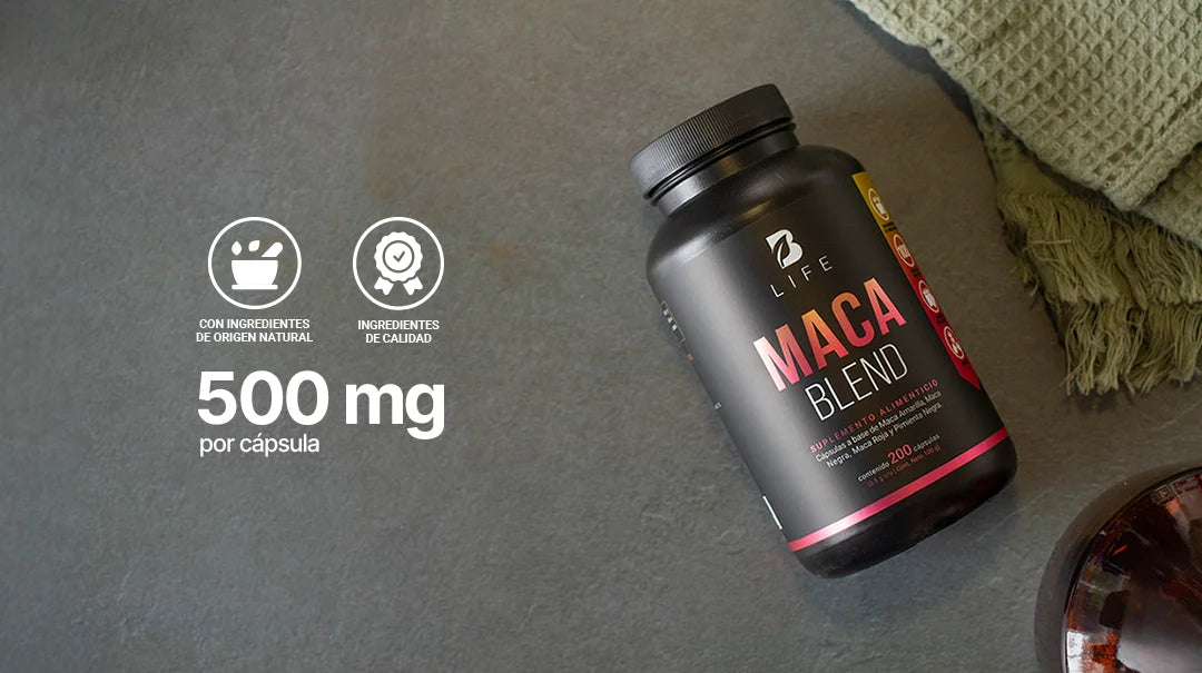 B-LIFE MACA BLEND | Mezcla de maca premium (100 caps)