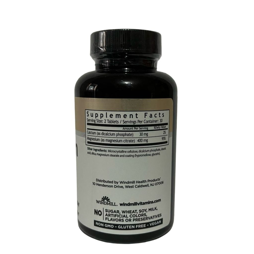 WINDMILL MAGNESIO CITRATO | Citrato de Magnesio 400mg (60caps)