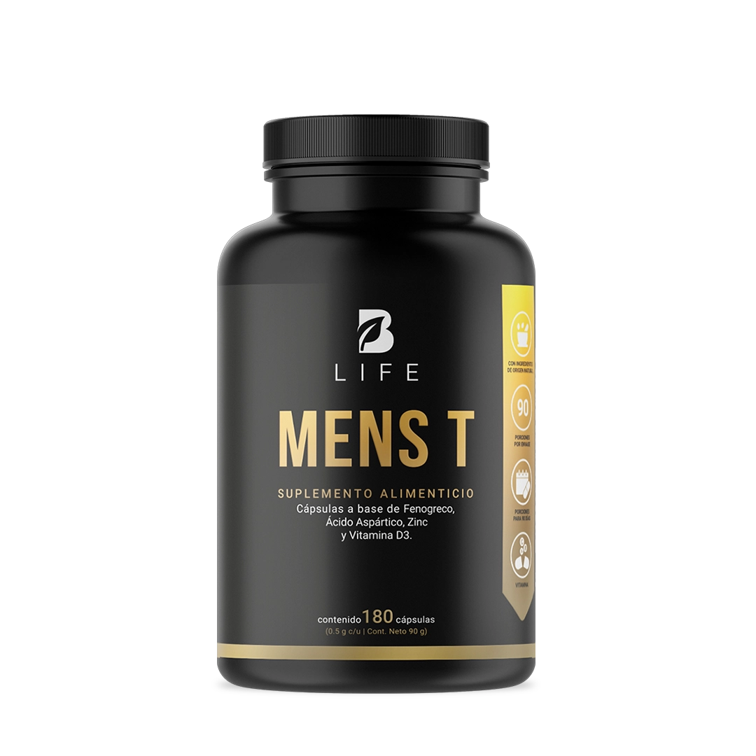 B-LIFE MENST T | Fórmula de soporte hormonal masculino (180 caps)