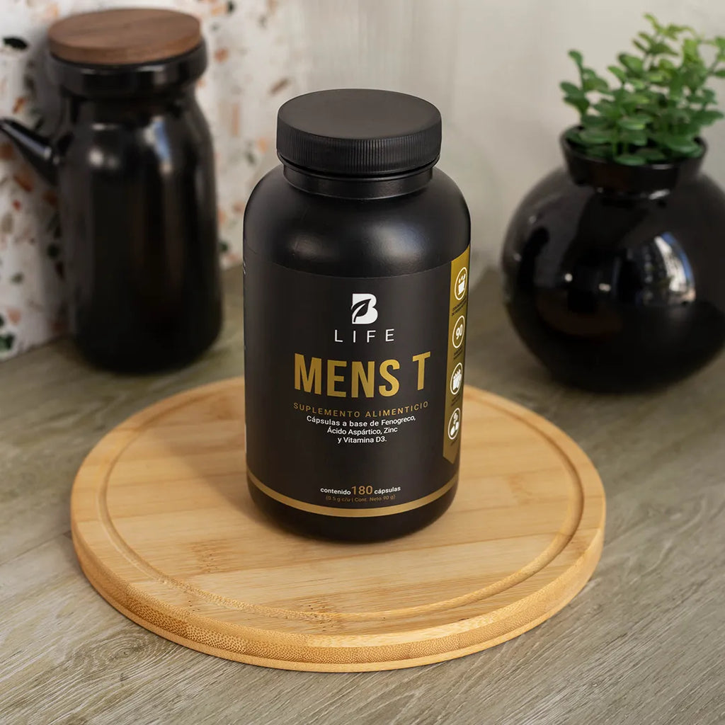 B-LIFE MENST T | Fórmula de soporte hormonal masculino (180 caps)