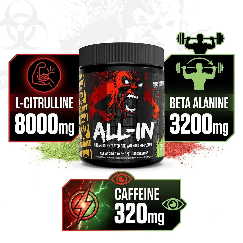 MUTANT ALL-IN | Pre Entreno Todo en Uno (30 serv)