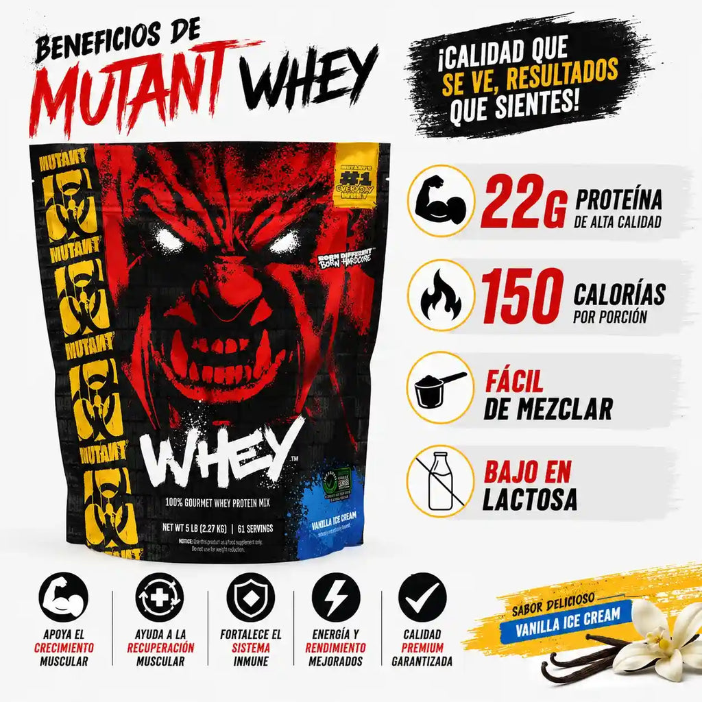 MUTANT WHEY | Proteína Whey (5LB)
