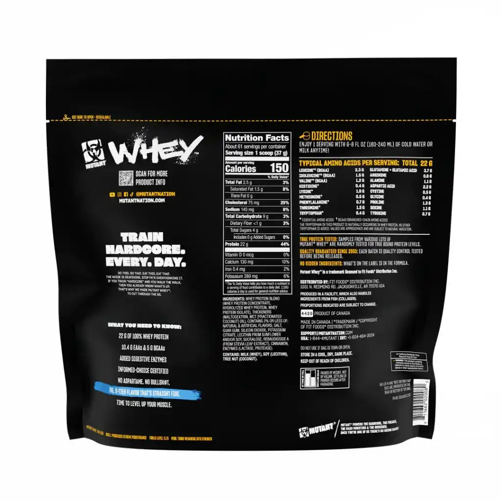 MUTANT WHEY | Proteína Whey (5LB)