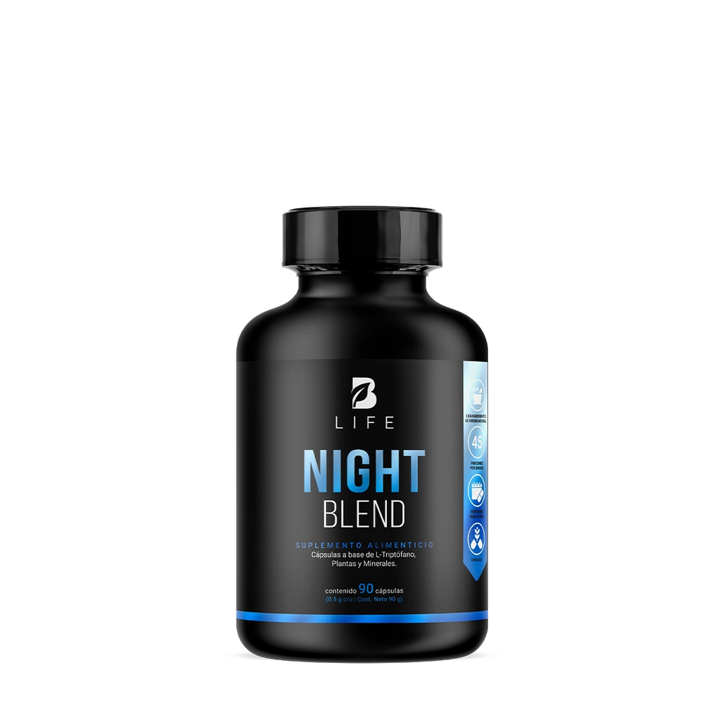 B-LIFE NIGHT BLEND | Complejo nocturno para descanso (90 caps)