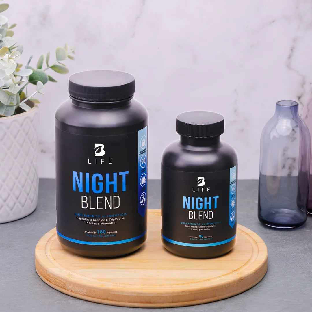 B-LIFE NIGHT BLEND | Complejo nocturno para descanso (90 caps)