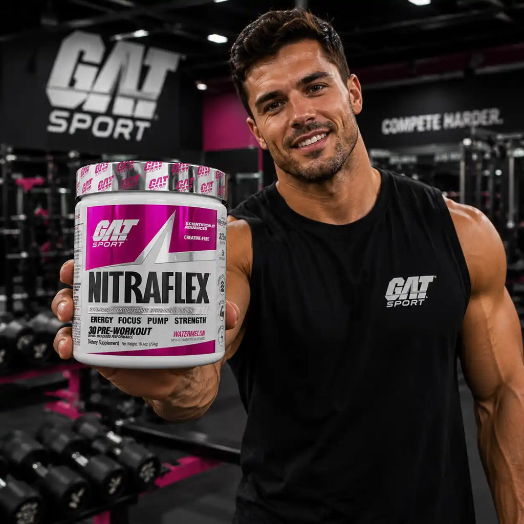 NITRAFLEX | Pre Entreno de Fuerza y Test Booster (30 serv)