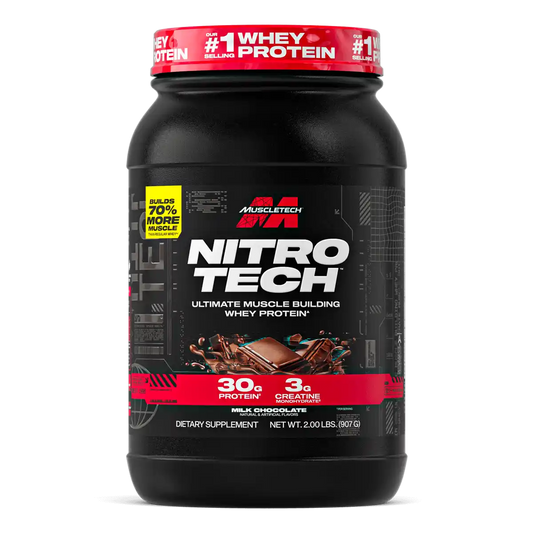 MUSCLETECH NITROTECH | Proteína Whey Enriquecida (2LB)