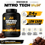 MUSCLETECH NITROTECH | Proteína Whey Enriquecida (5LB)