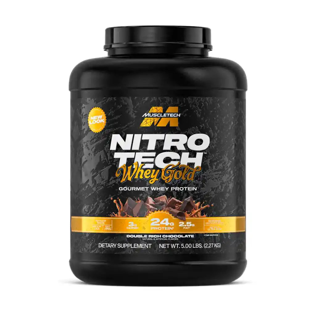 MUSCLETECH NITROTECH | Proteína Whey Enriquecida (5LB)