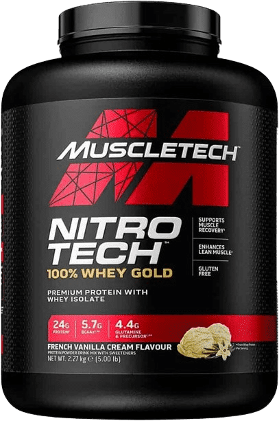 MuscleTech Nitro Tech 100% Whey Gold 5.03lb