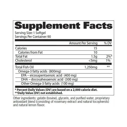 GAT SPORT OMEGA 3 | Aceite de Pescado Omega-3 (90caps)