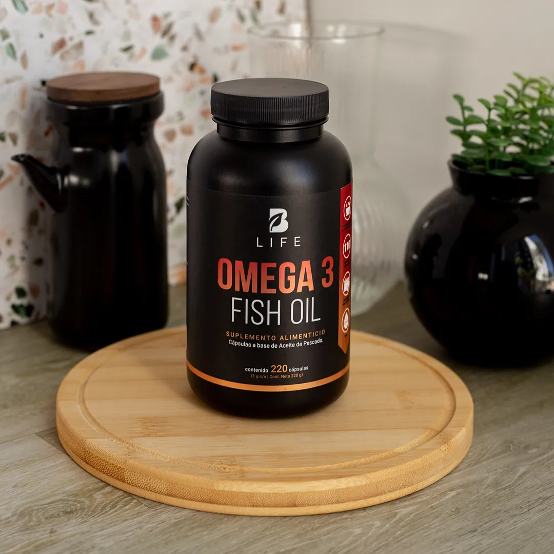 B-LIFE OMEGA 3 FISH OIL | Aceite de Pescado Omega-3 (220 caps)