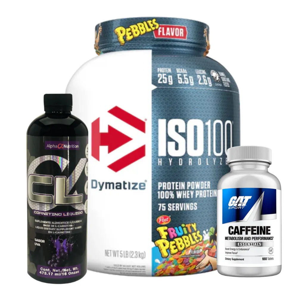 PACK DEFINICIÓN | ISO 100 + Carnitina + Cafeína