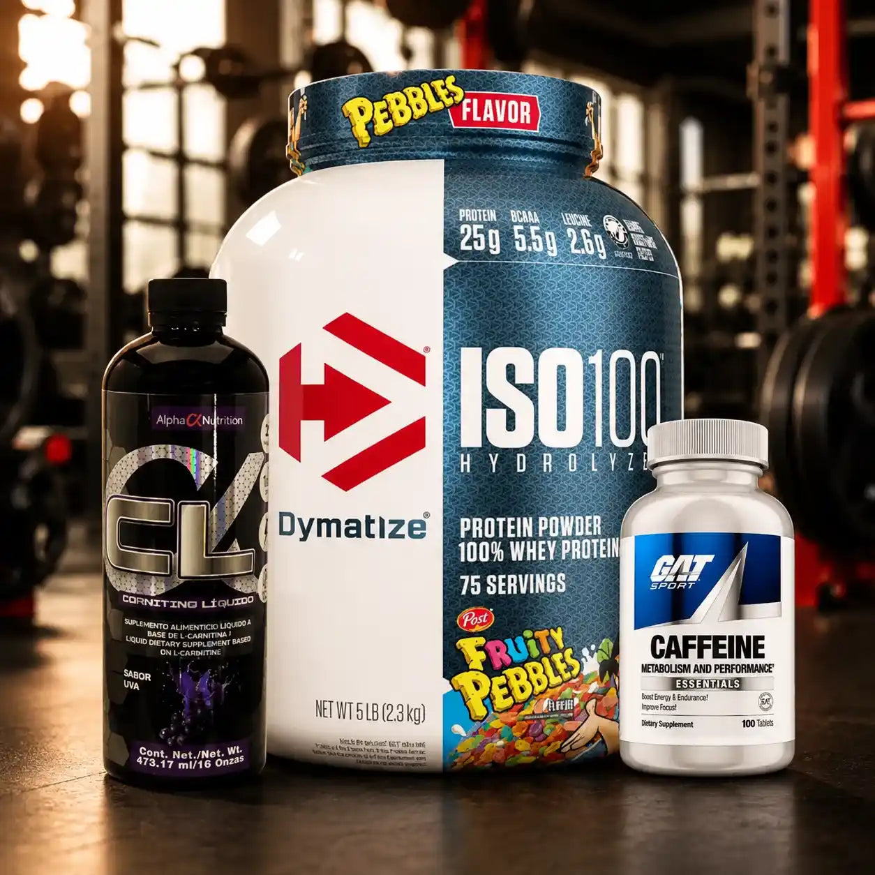 PACK DEFINICIÓN | ISO 100 + Carnitina + Cafeína