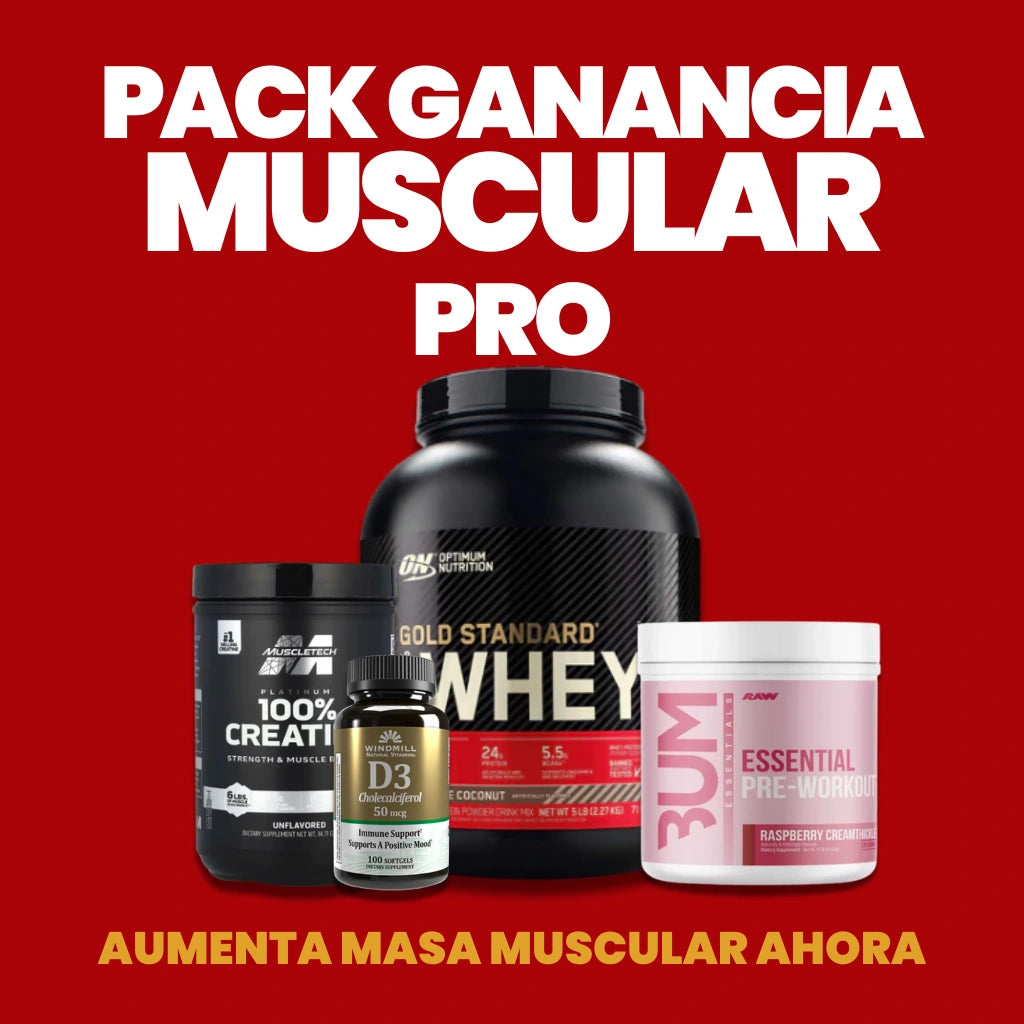 PACK GANANCIA MUSCULAR PRO