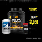 PACK GANANCIA MUSCULAR | Proteína + Creatina + HMB