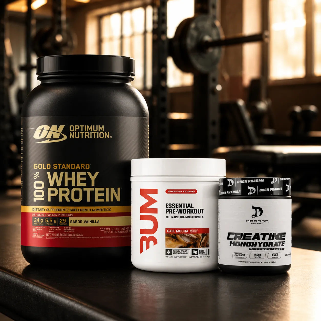PACK STARTER | Proteína + Creatina + Pre-entreno | Kit de Iniciación