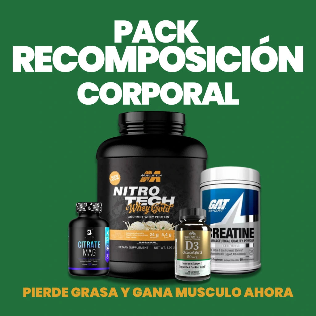 PACK RECOMPOSICIÓN CORPORAL
