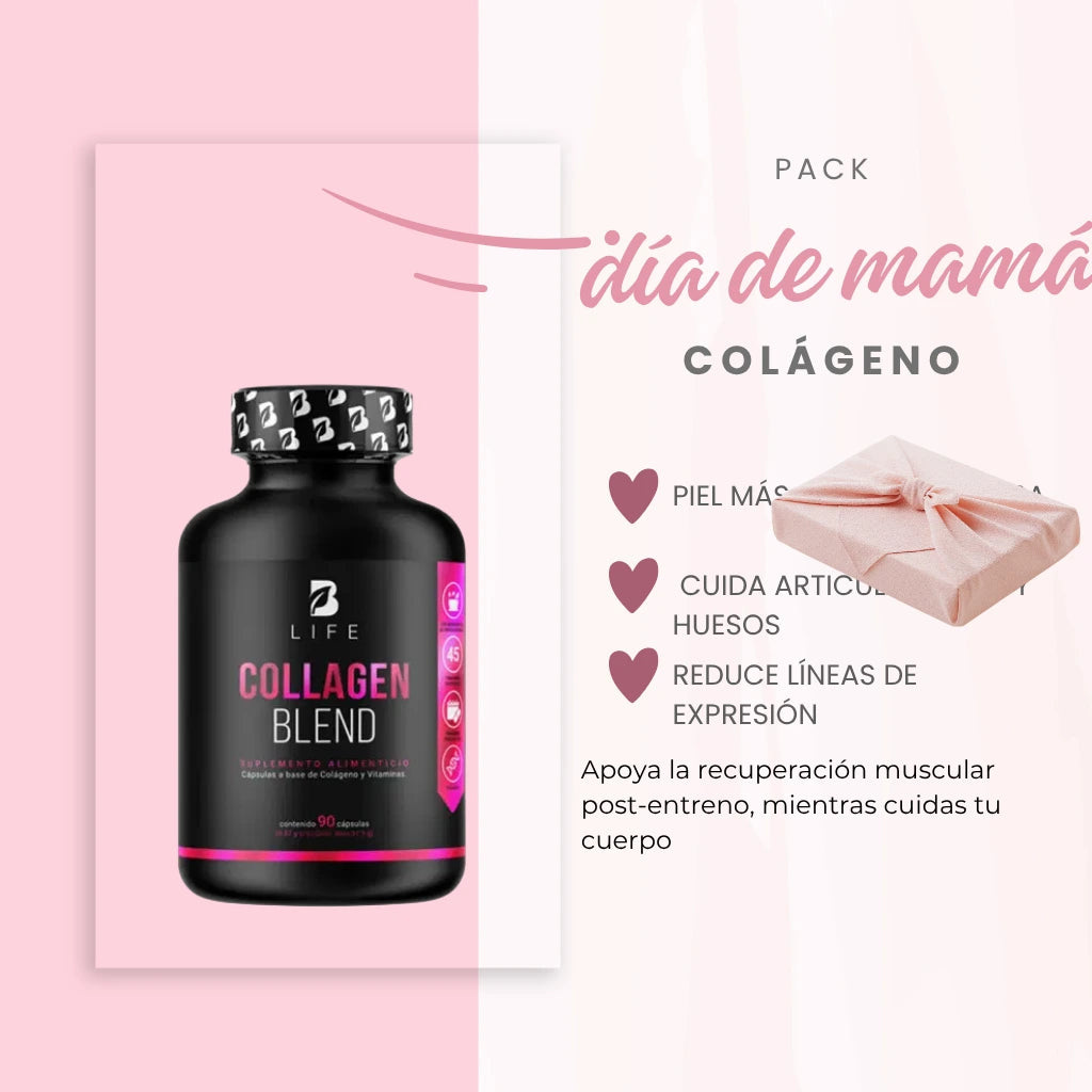 Pack Día de Mamá — Proteína + Colágeno + Joya | Bi-Tech & B-Life