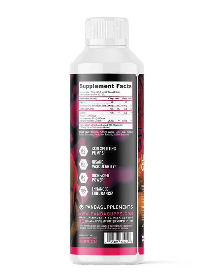 PANDA | Pump Juice Glycerol (16oz)