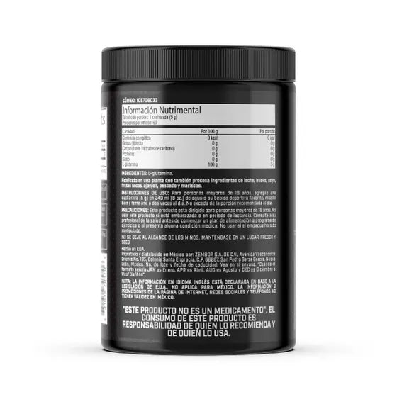 PLATINUM GLUTAMINE | Glutamina micronizada (300 g)