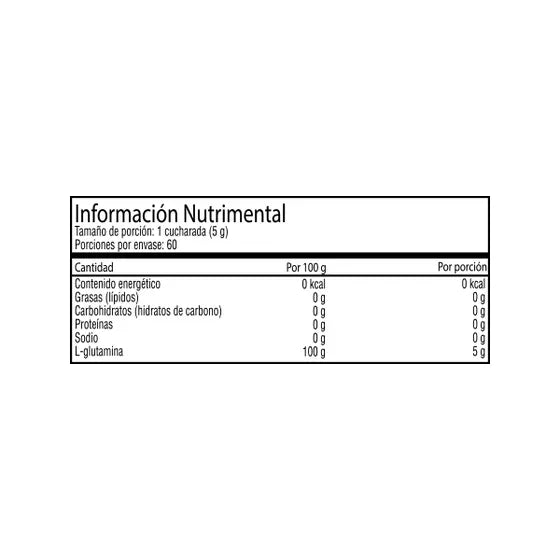 PLATINUM GLUTAMINE | Glutamina micronizada (300 g)