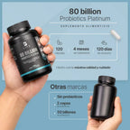 B-LIFE PLATINUM PROBIÓTICOS | Probióticos avanzados (60 caps)