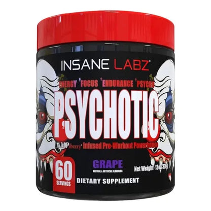 PRE ENTRENO PSYCHOTIC RED 60SERV