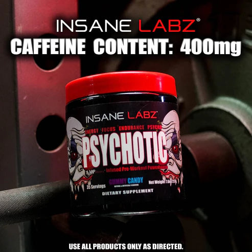 PSYCHOTIC ROJO | Pre Entreno Hardcore (35 serv)