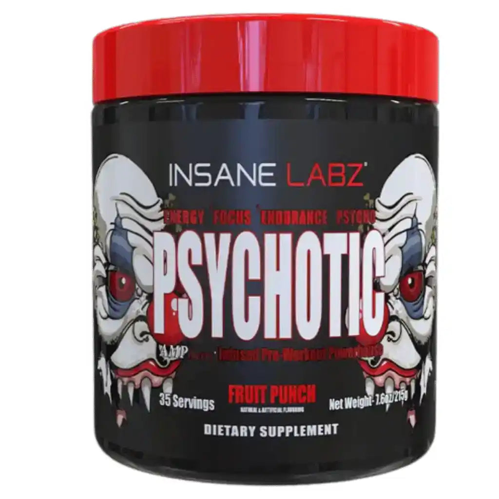 PSYCHOTIC ROJO | Pre Entreno Hardcore (35 serv)