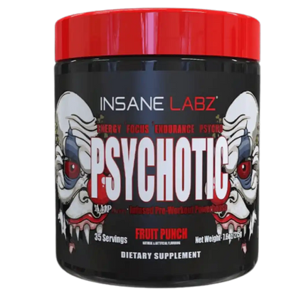 PSYCHOTIC ROJO | Pre Entreno Hardcore (35 serv)