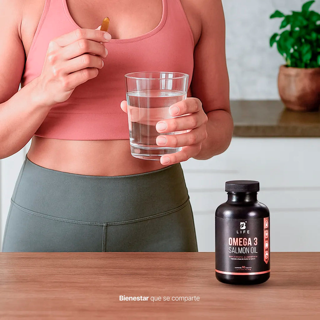 B-LIFE OMEGA 3 SALMON OIL | Aceite de Salmón Omega-3 (220 caps)