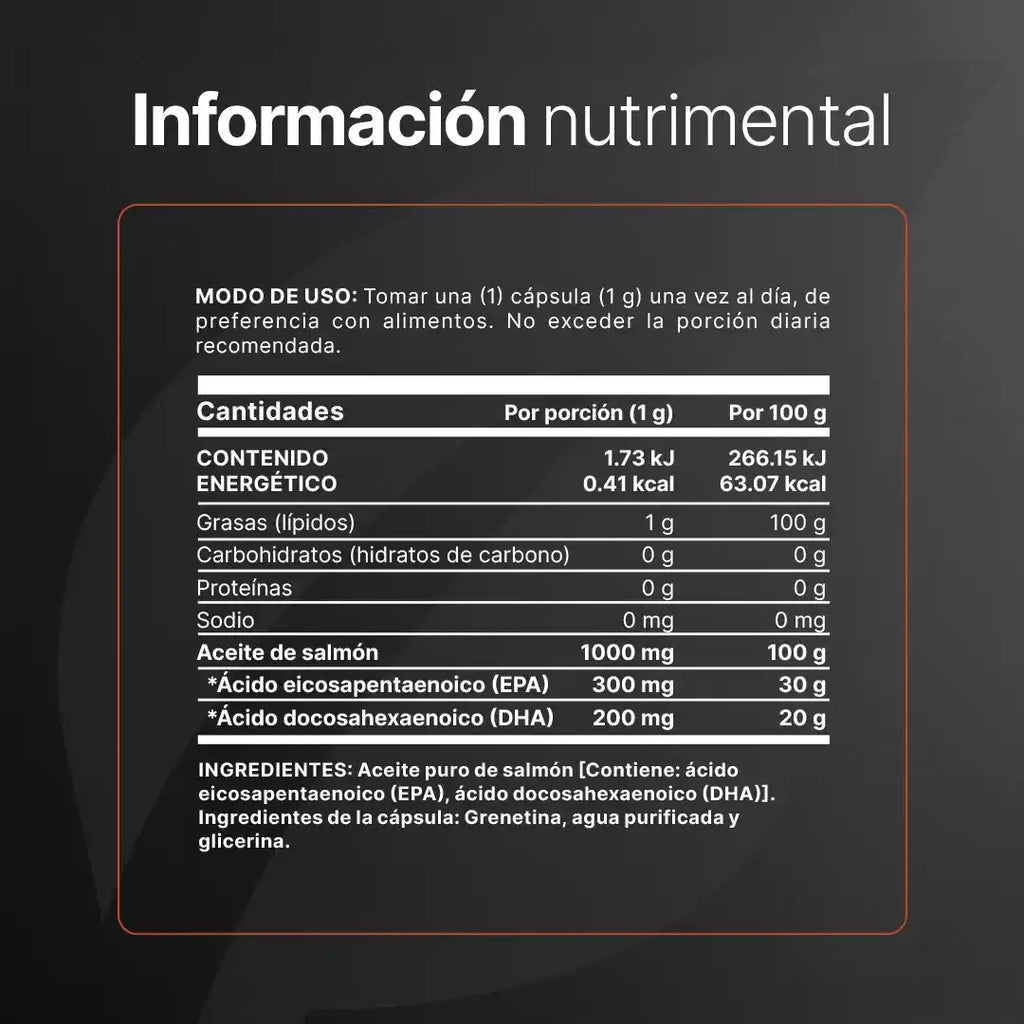 B-LIFE OMEGA 3 SALMON OIL | Aceite de Salmón Omega-3 (220 caps)