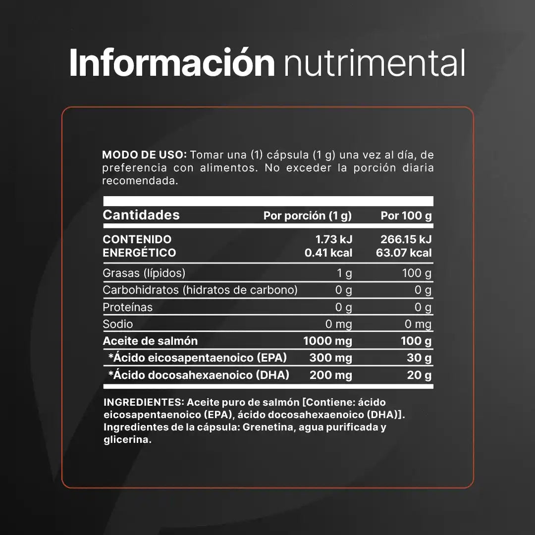 B-LIFE OMEGA 3 SALMON OIL | Aceite de Salmón Omega-3 (220 caps)