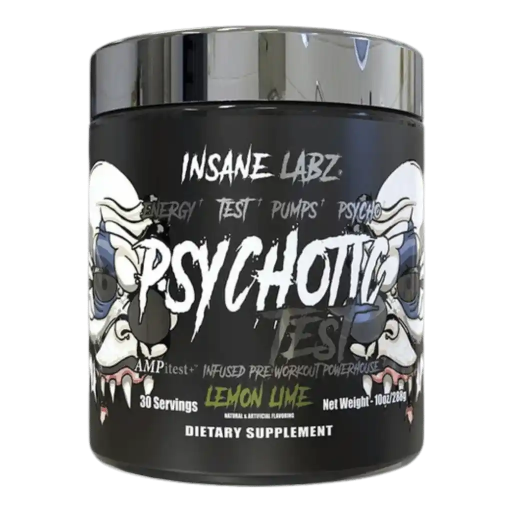 PSYCHOTIC TEST | Pre Entreno + Test Booster (30 serv)