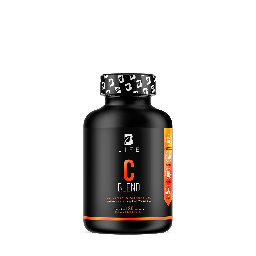 B-LIFE VITAMINA C BLEND | Complejo de Vitamina C (120caps)
