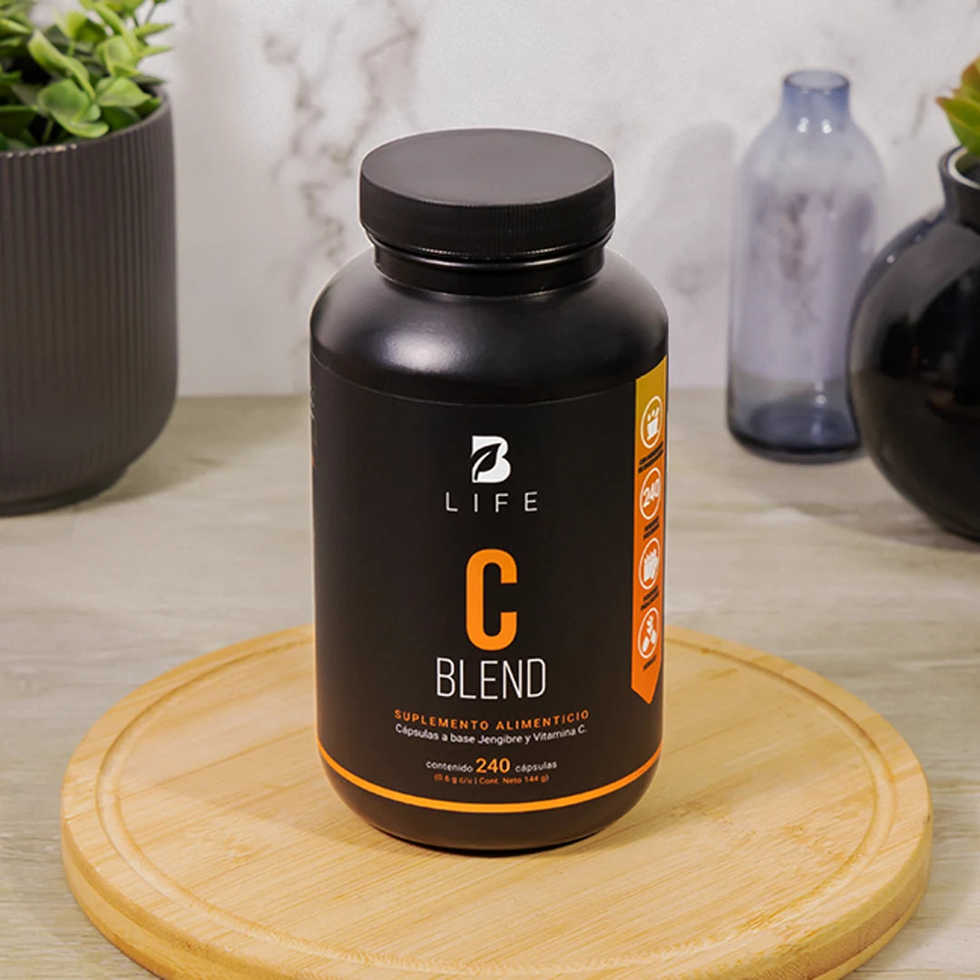 B-LIFE VITAMINA C BLEND | Complejo de Vitamina C (120caps)